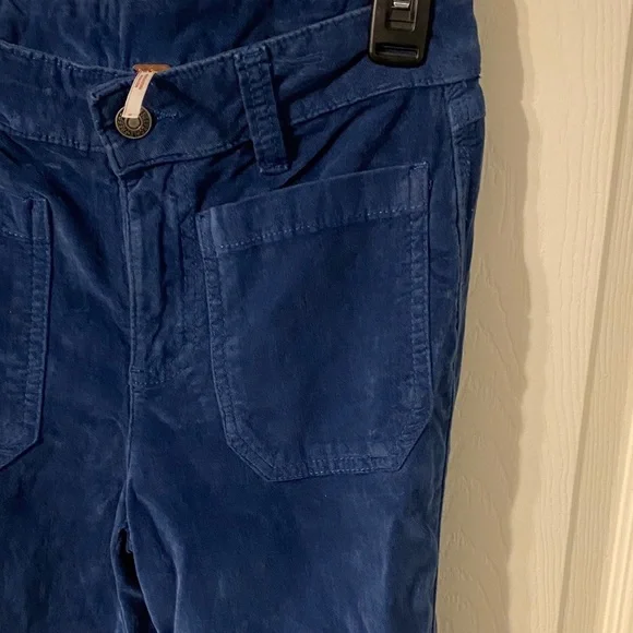 Free People Navy Corduroy Pants - Picture 5 of 9